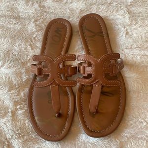 Sam Edelman cognac sandals